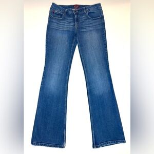 TILT Women's Bootcut Blue Jeans Size- 11 Long